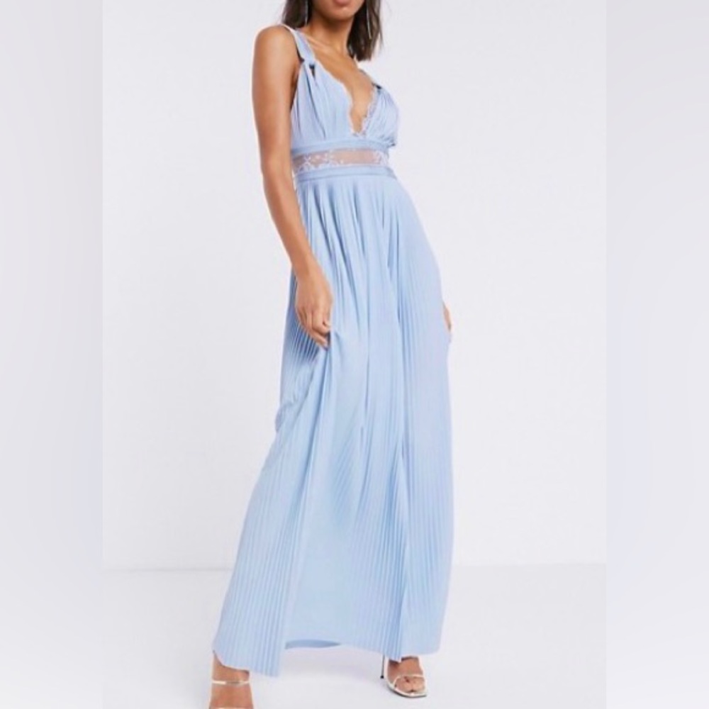 Light blue formal dress